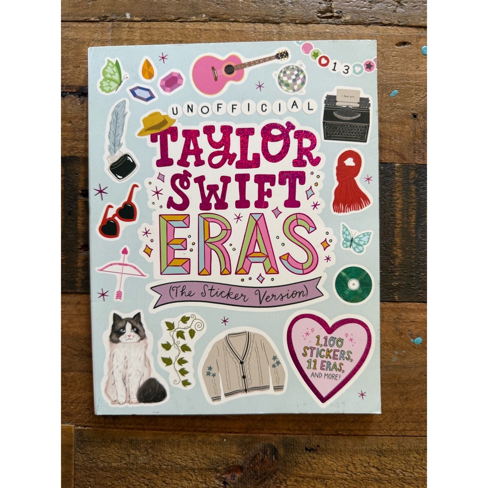 Unofficial Taylor Swift Eras Sticker Book The Sticker Version 1100+ Stickers